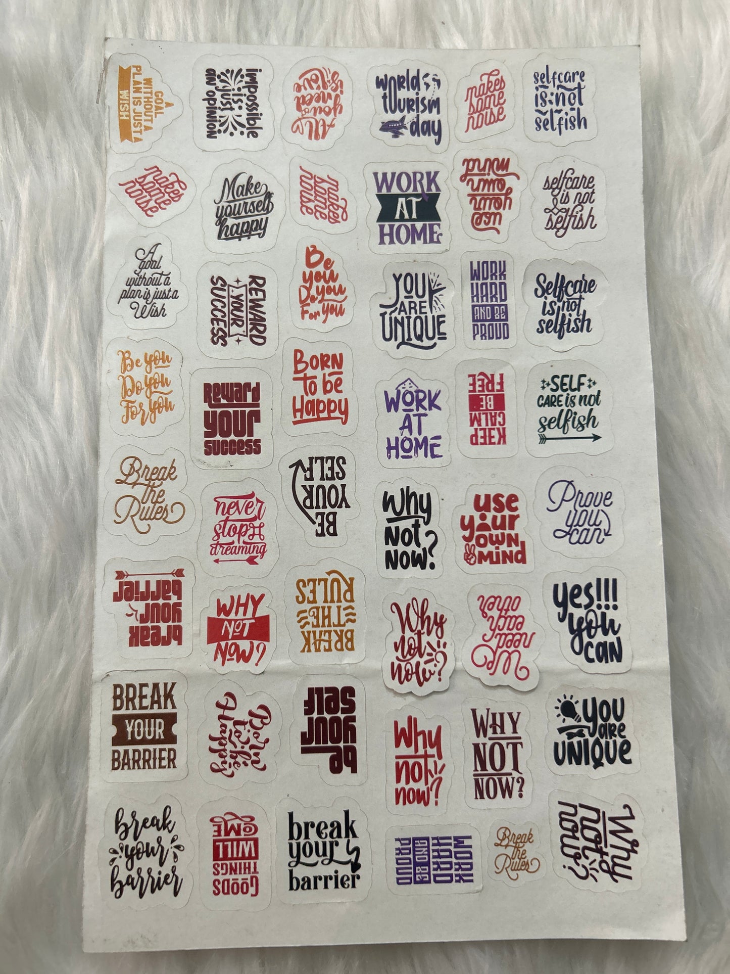 Quote Stickers