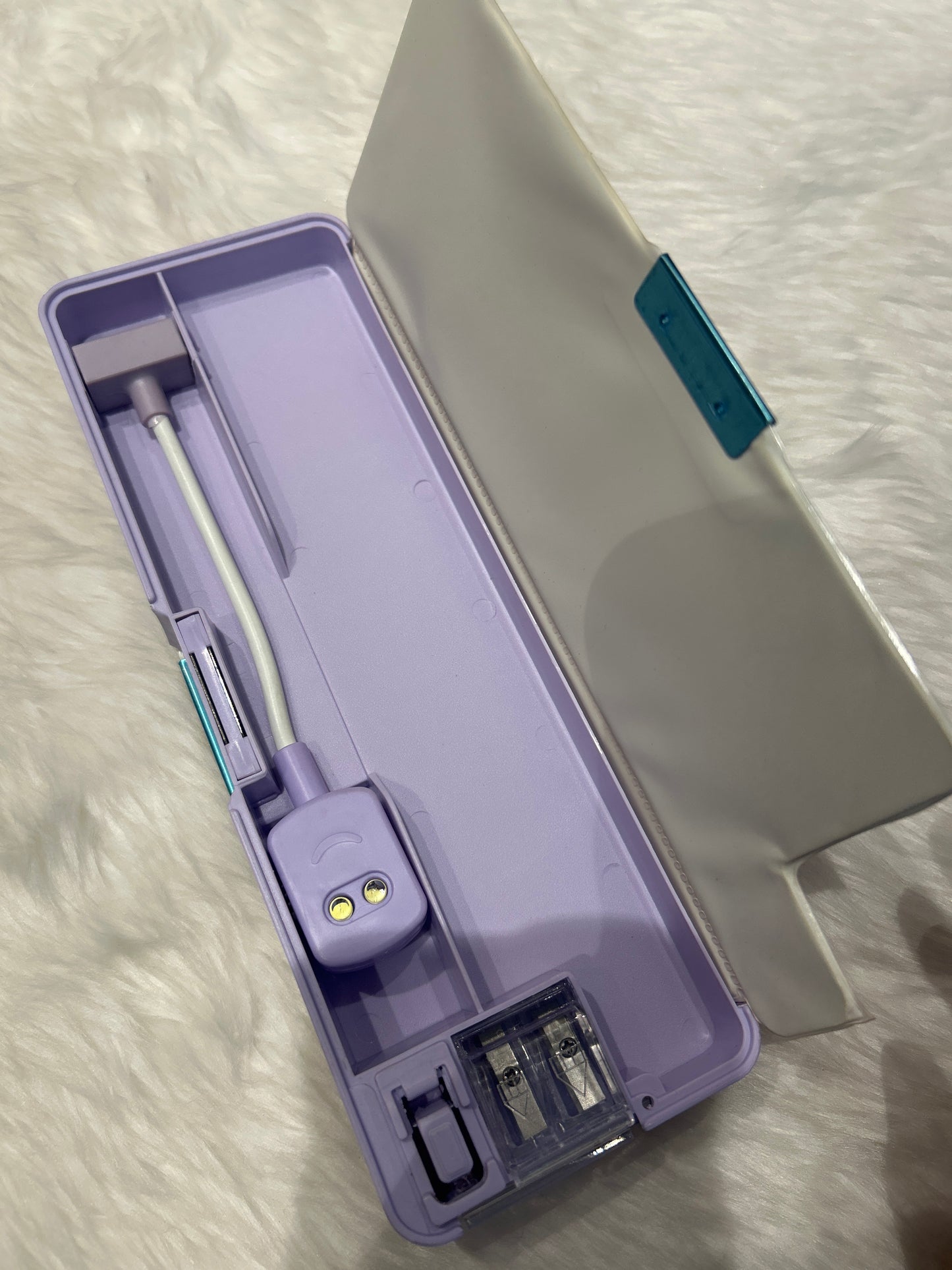 Pencil Box Magnetic With Lamp- Frozen