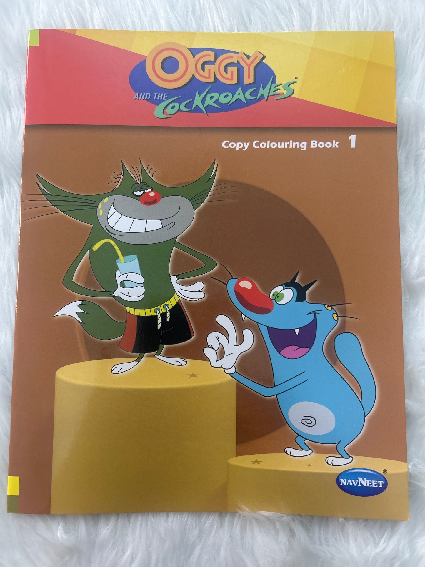 Navneet Copy Colouring Book 1 - Oggy and the Cockroches
