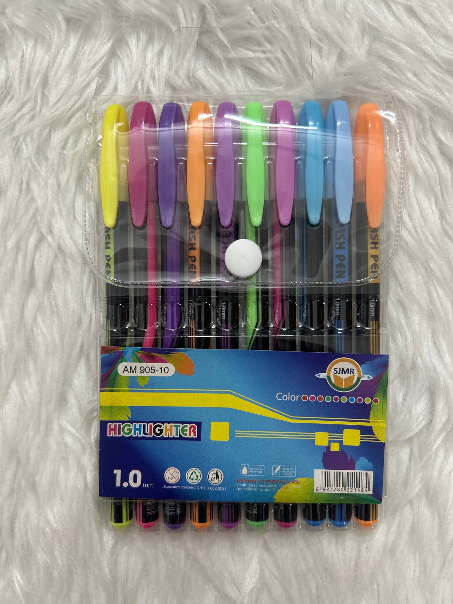 Flash Pen Text Highlighter 1.0 mm (Set Of 10)
