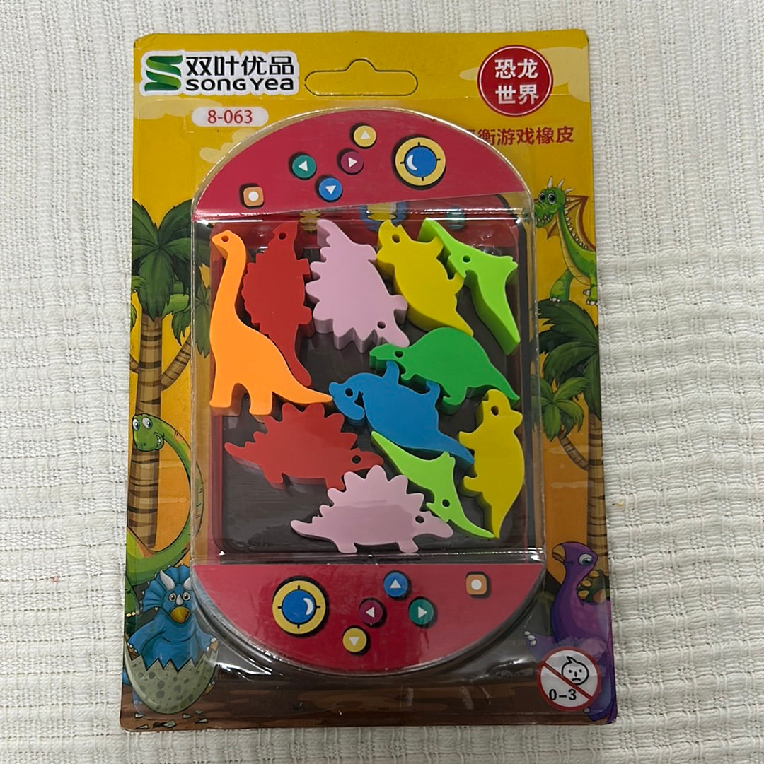 Fancy Eraser Dinosaures