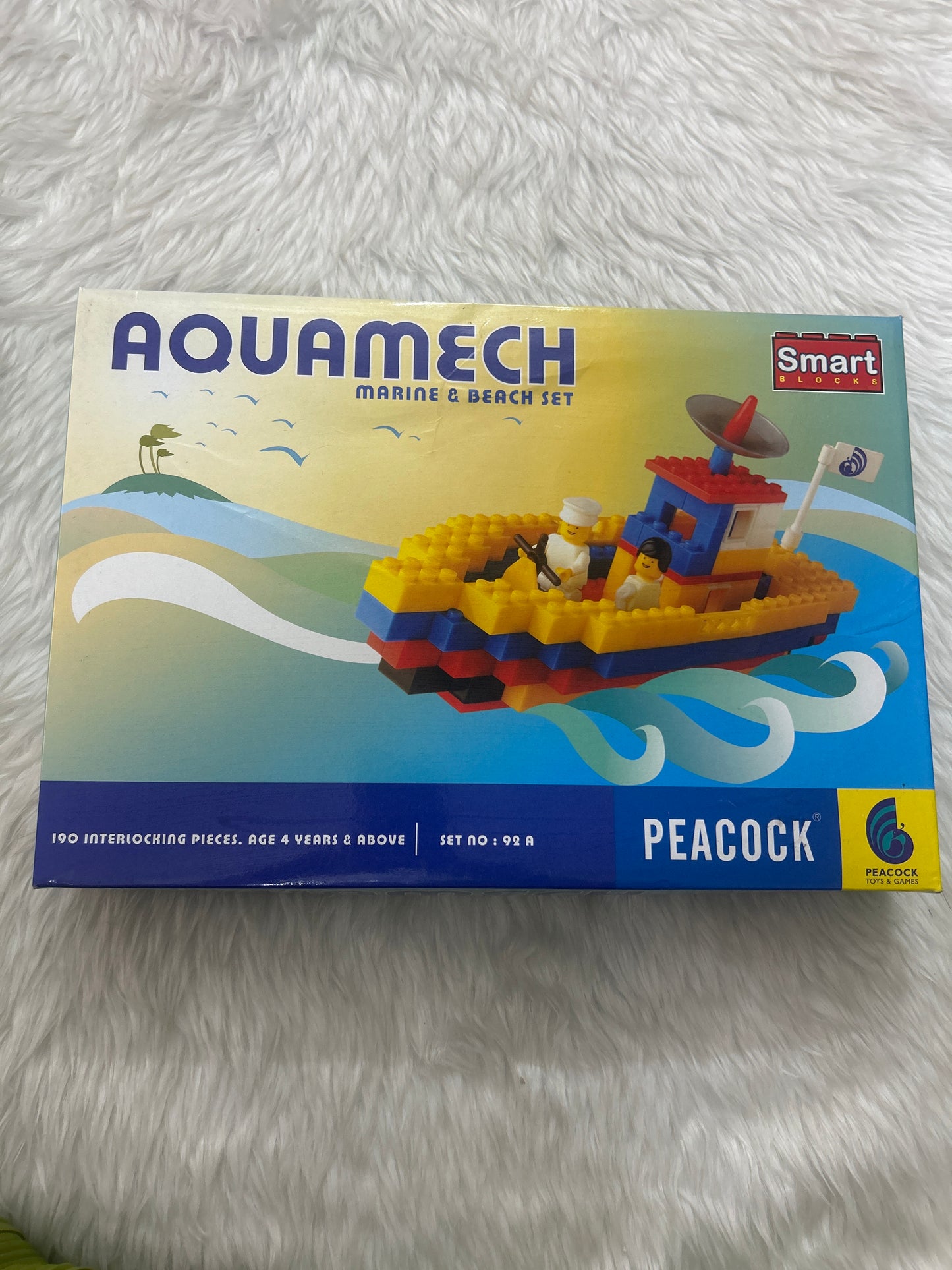 Peacock Aquamech Marine & Beach Lego Set 3+