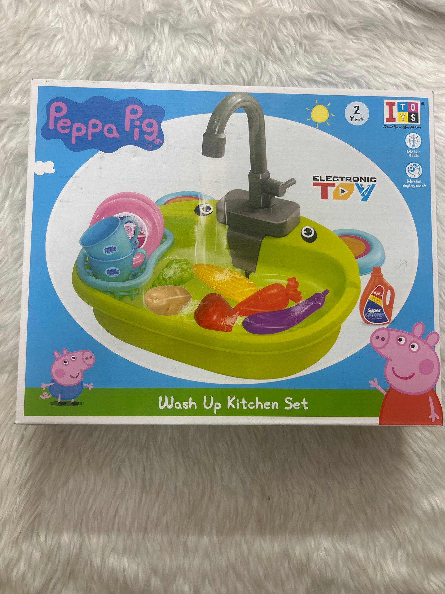 Itoys Wash Up Kitchen Set Peppa Pig 2+