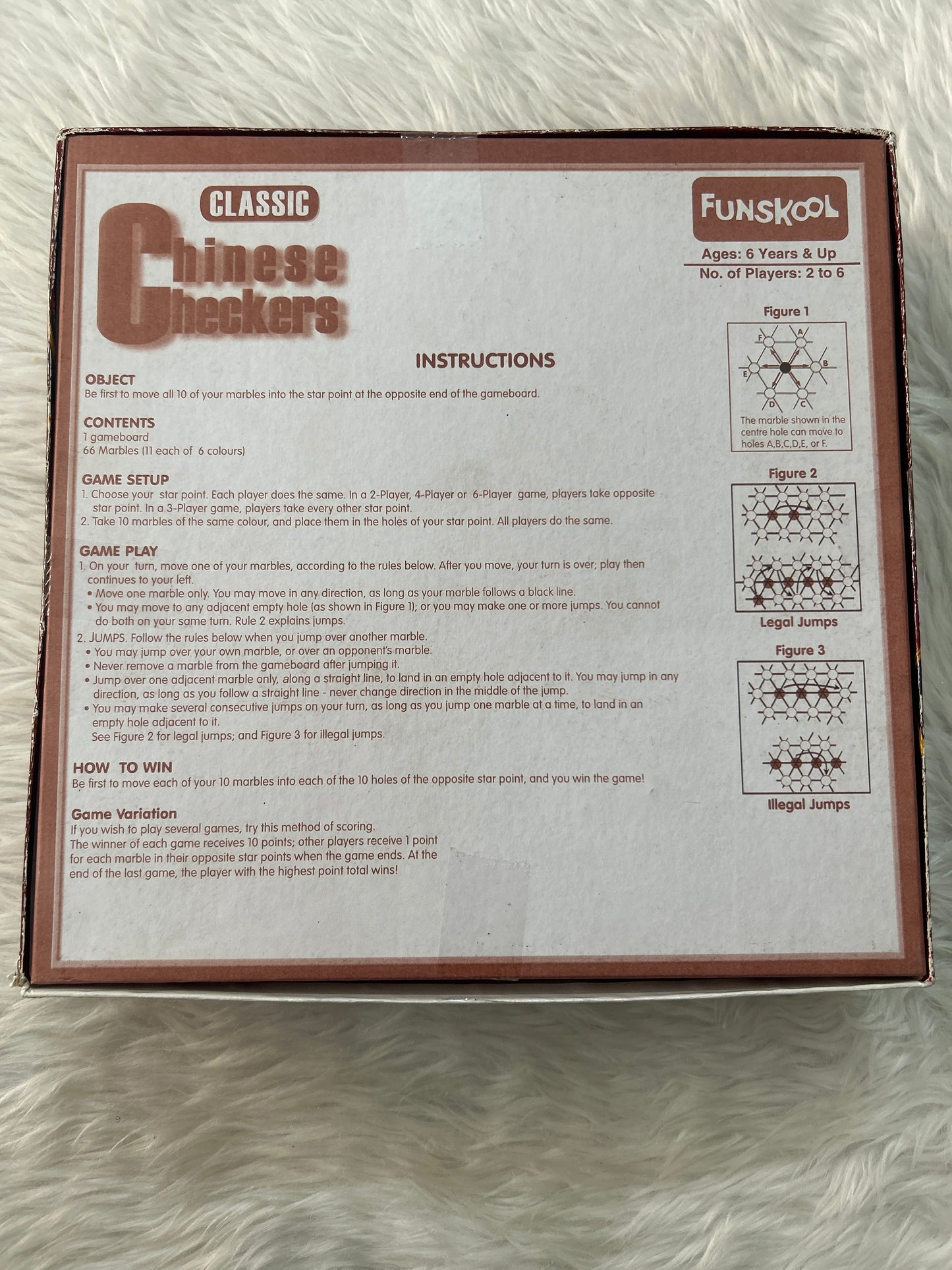 Funskool Classic Chinese Checkers 6+