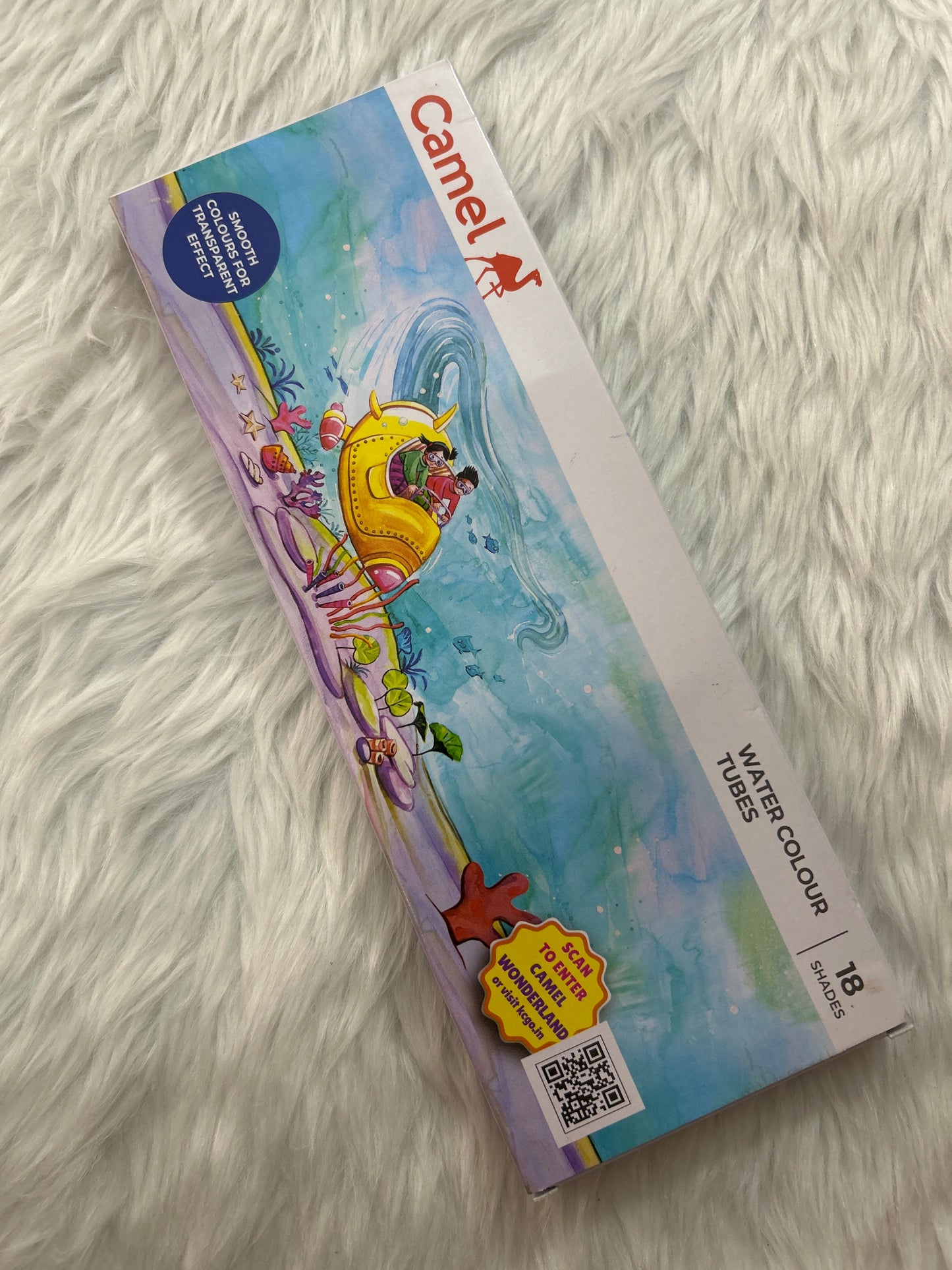 Camel Water Colour Tubes 18 Shades
