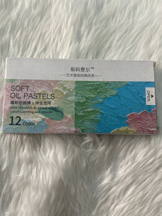 Soft Oil Pastel Colour Set of 12