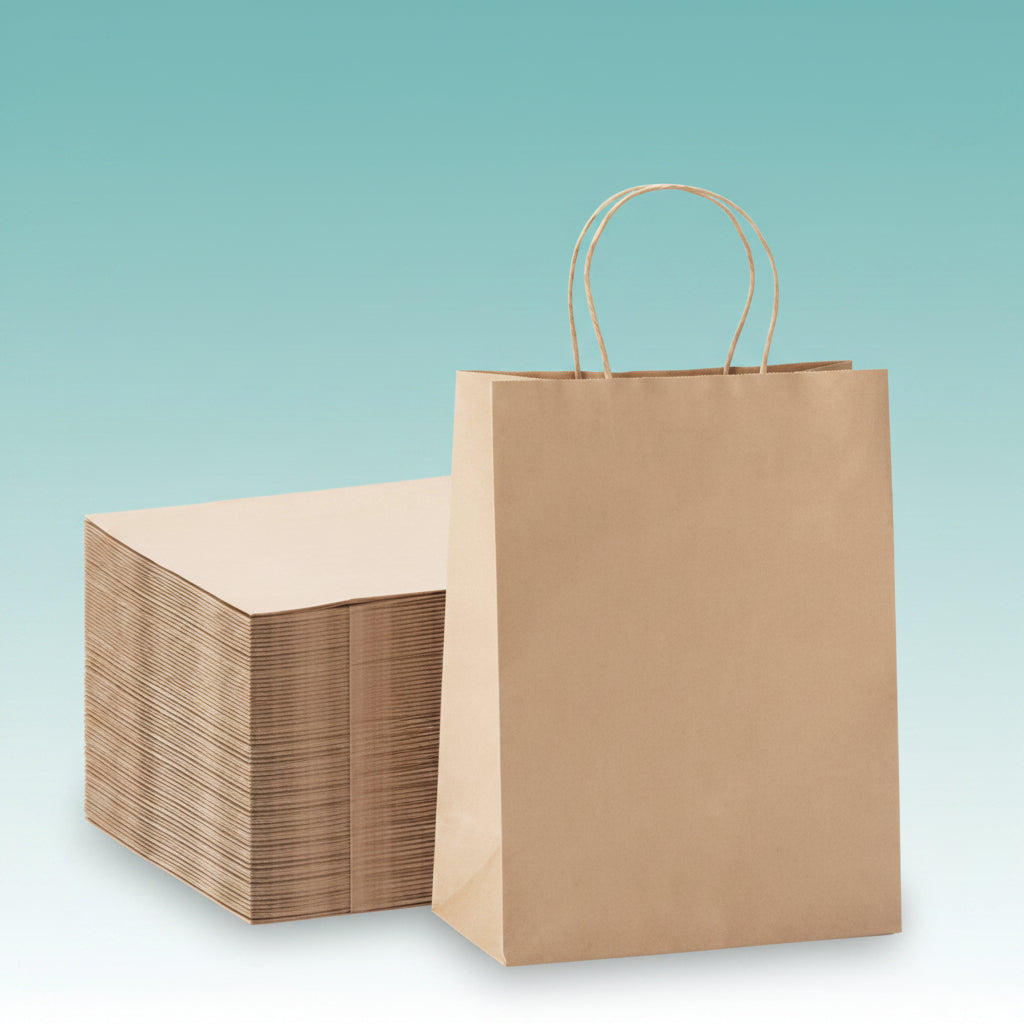 12 x 15.5 Brown Paper Bag by Gifthubmart