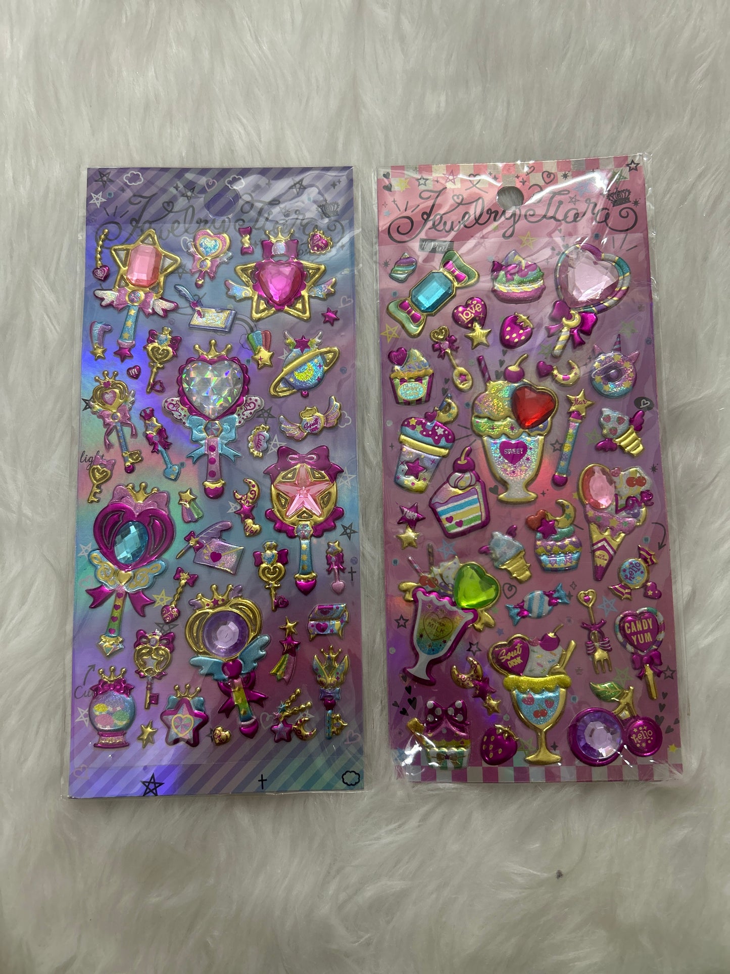 Fancy Sticker Jewelry Tiara XL-CJF-708