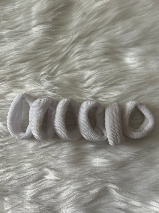 Rubber Band White Thick