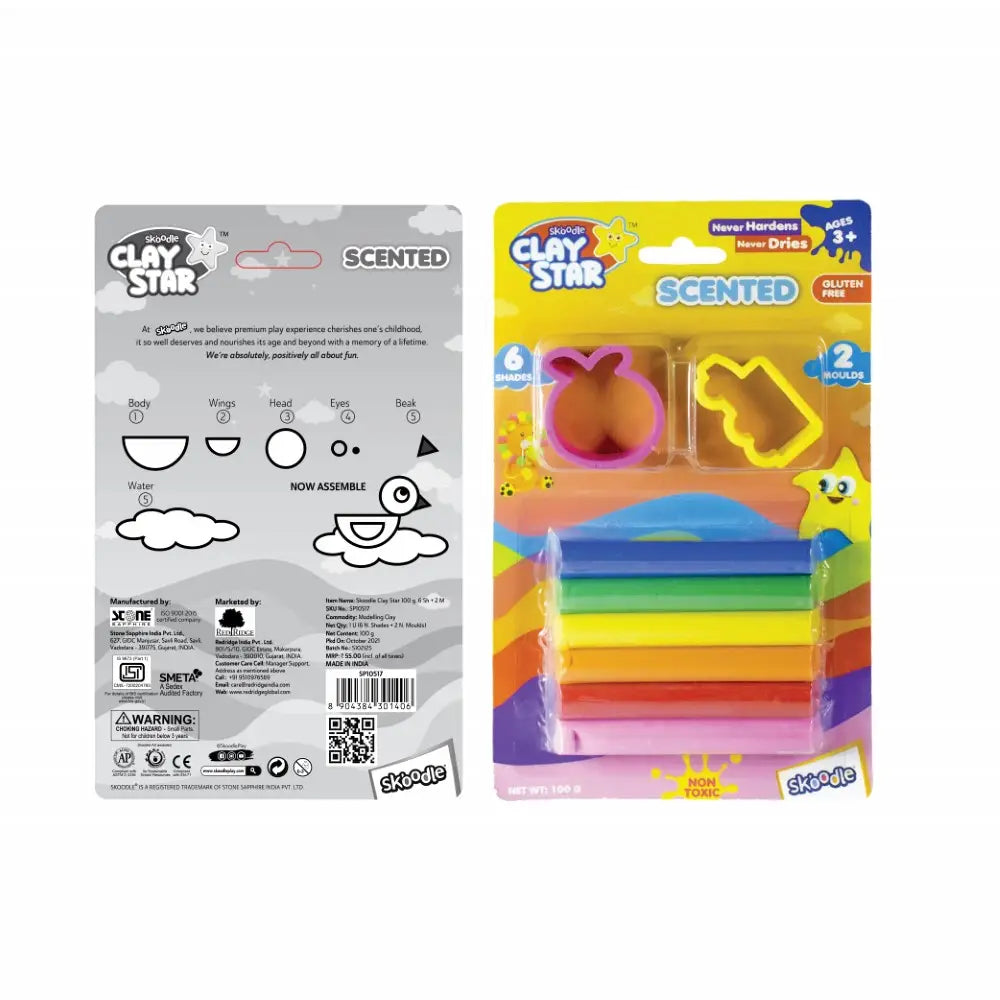 Skoodle Clay Star 6 SP10517