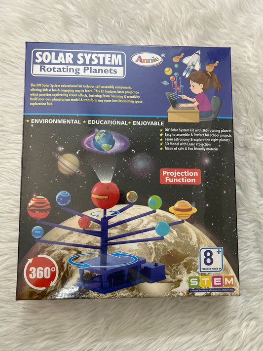 Annie Solar System Rotating Planets 8+