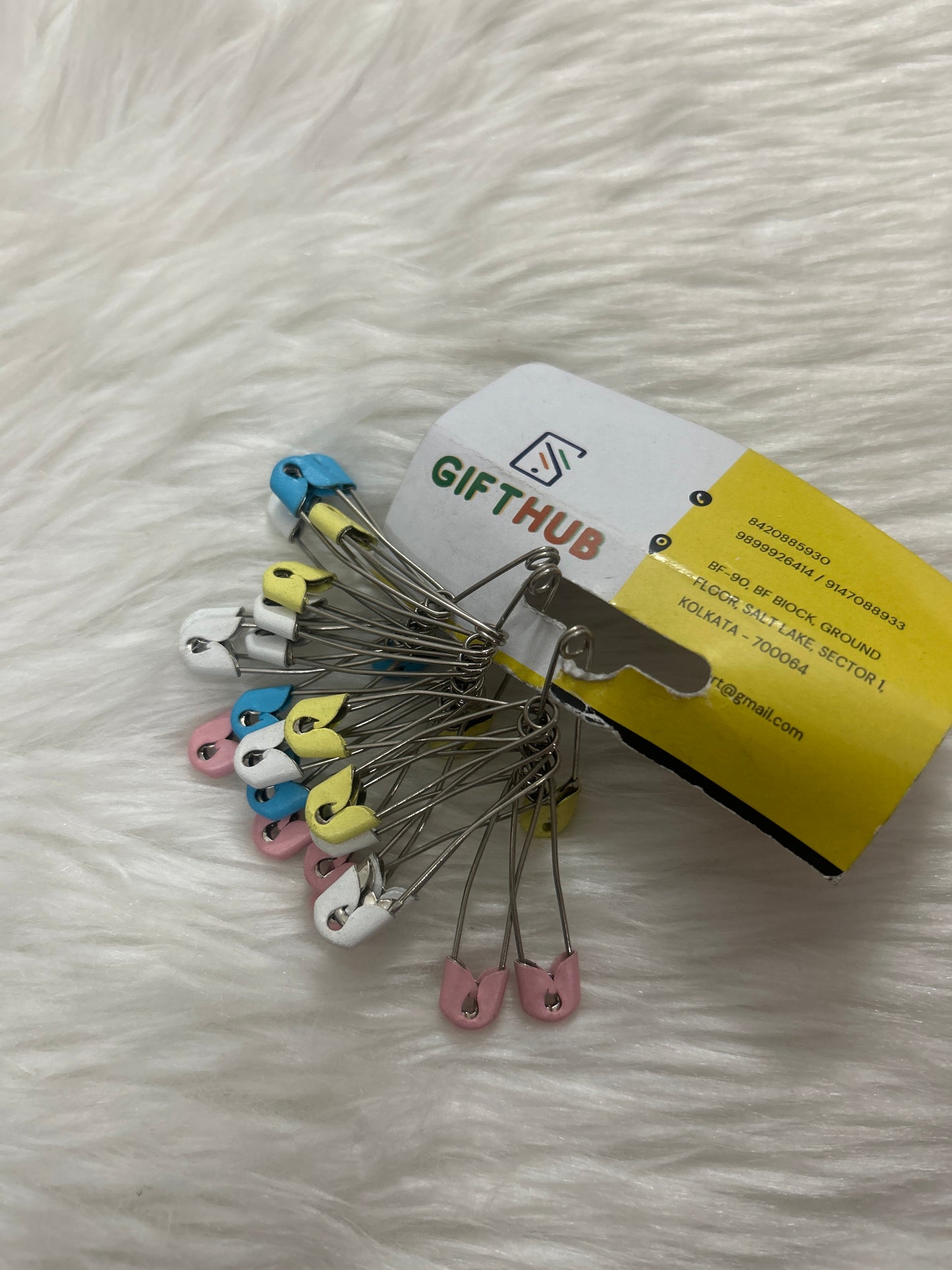 Small Stainless Steel Double Lock Safety Pin