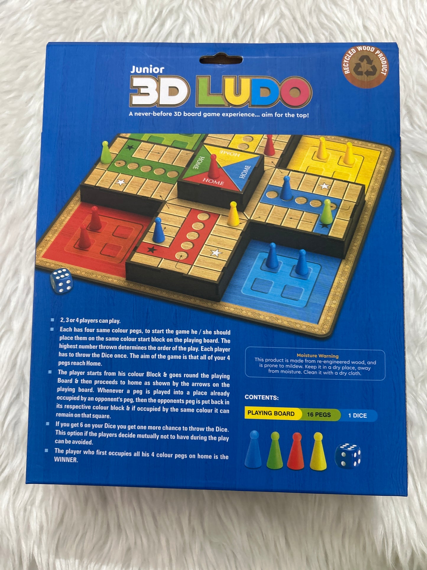 Toybox 3D Ludo 3+