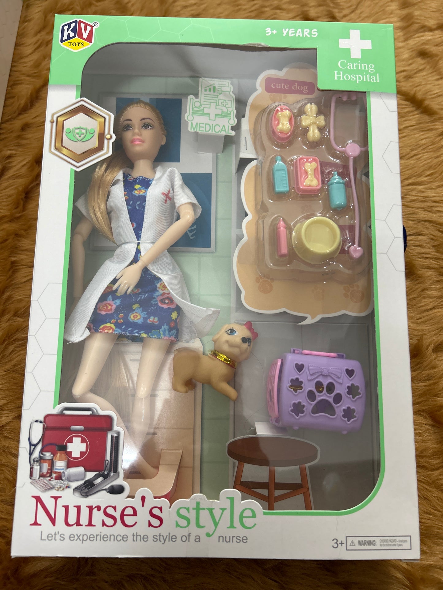MRP599 KV Nurse's Style Doll 3+