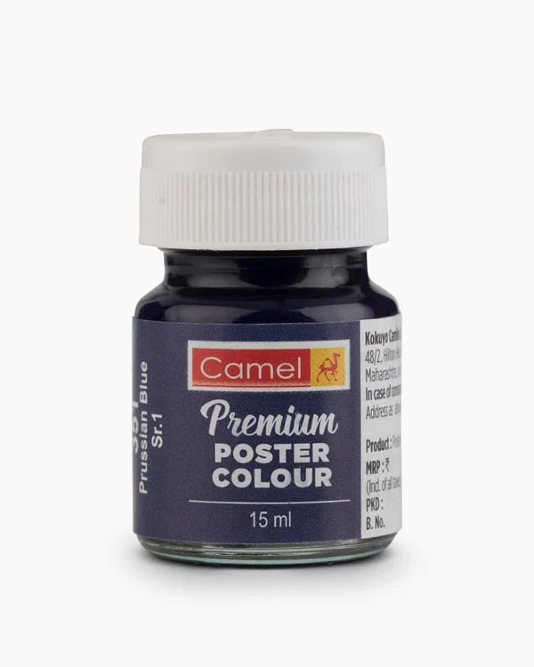 Camel Poster Colour Blue 351 15 ml
