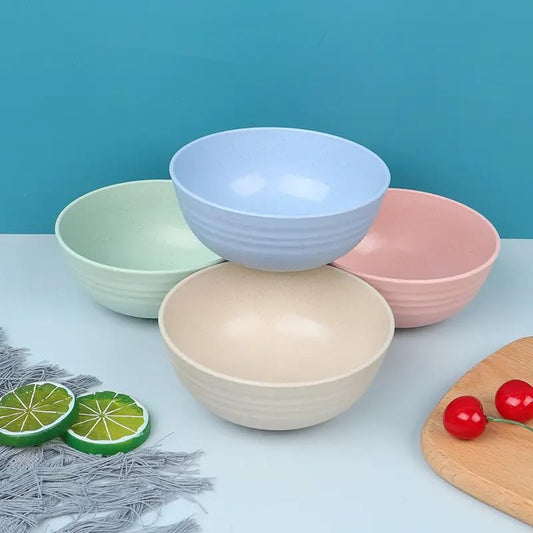 Gibo Wheat Bowl Set of 4 - Eco & Microwave Safe