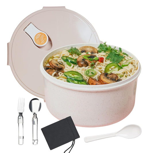 Microwave Safe Wheat Fiber Lunch Box (Gibo)