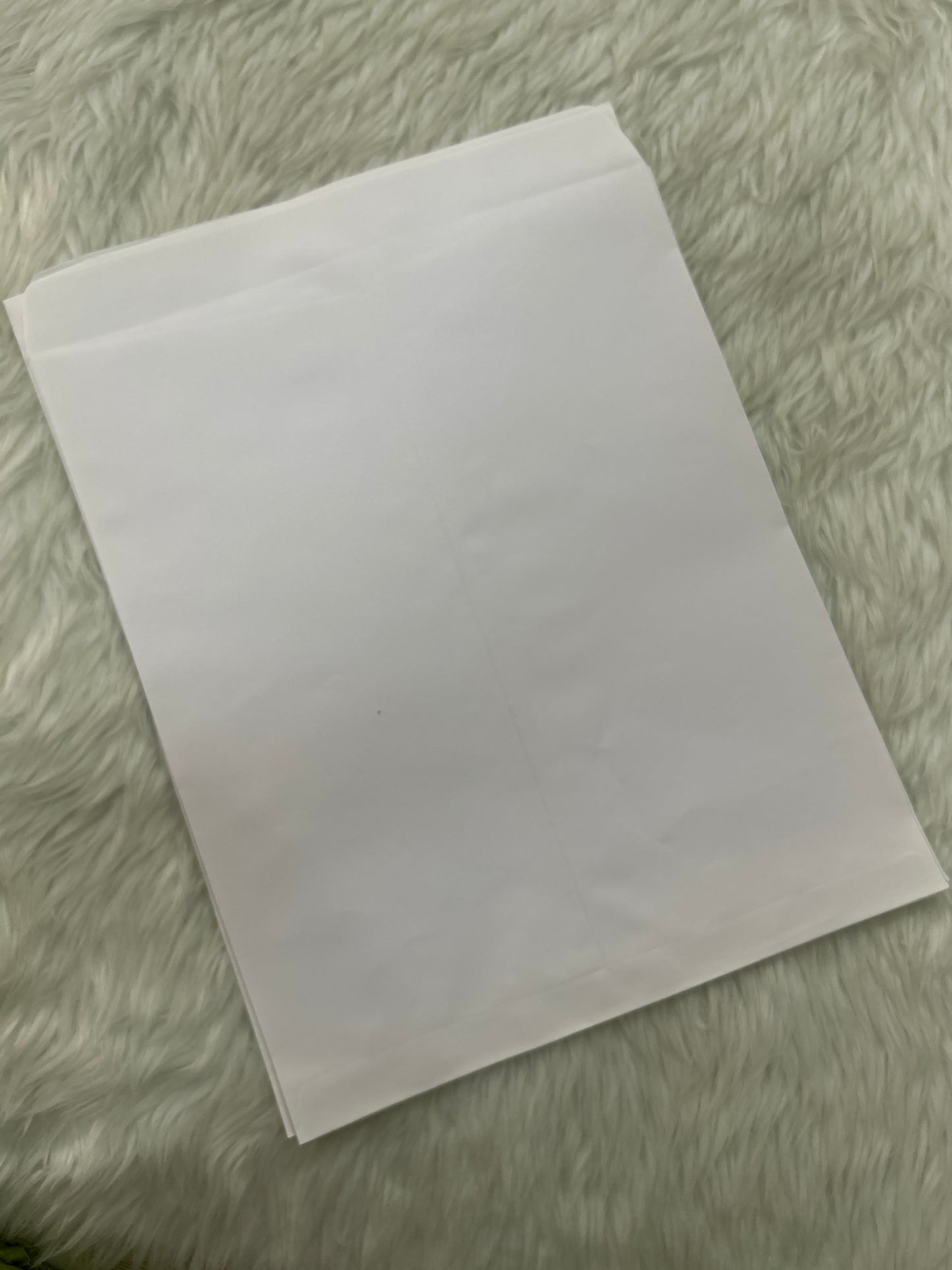 White Envelope A4 12" x 10"