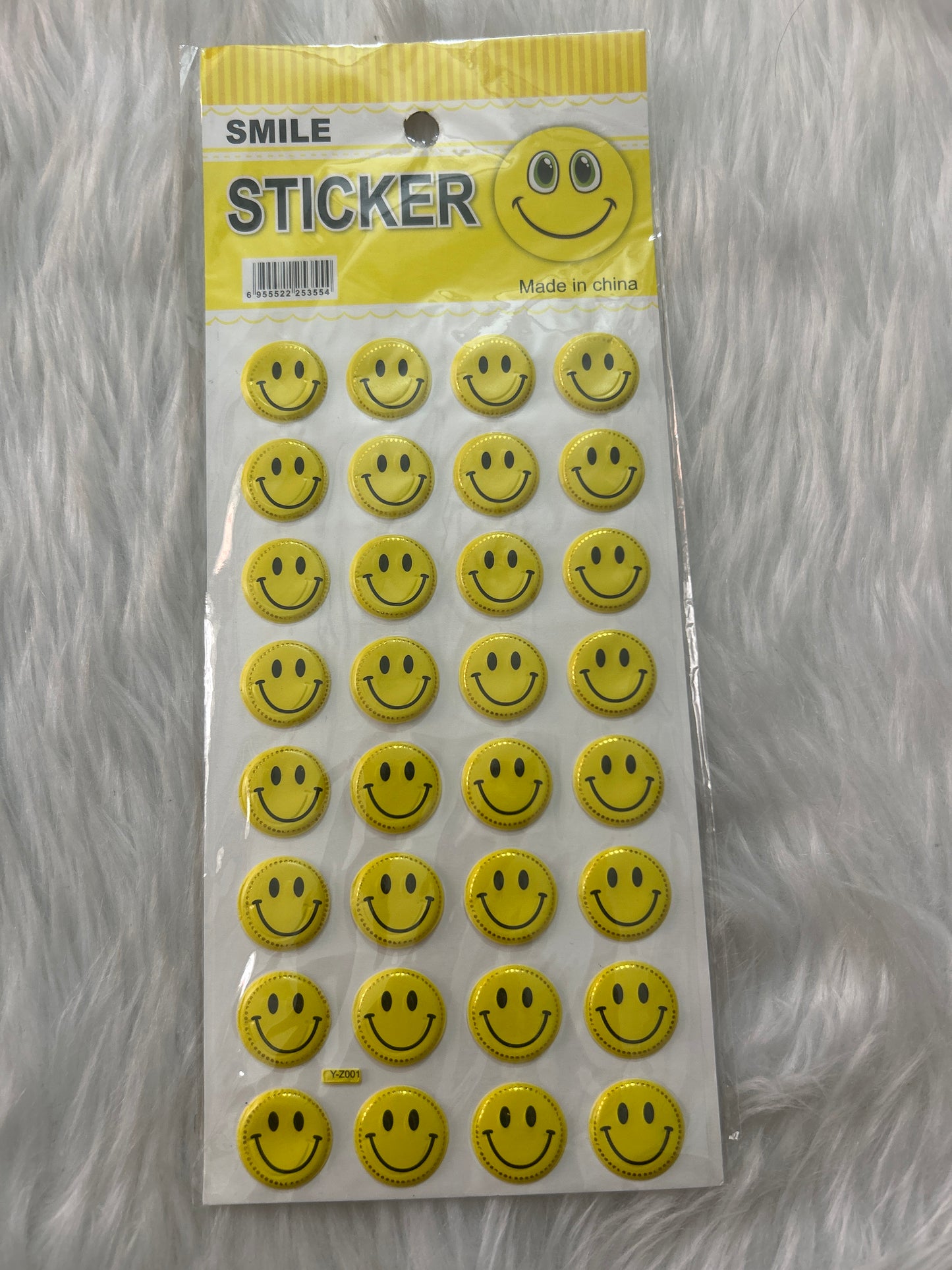 Smiley Sticker Sheet