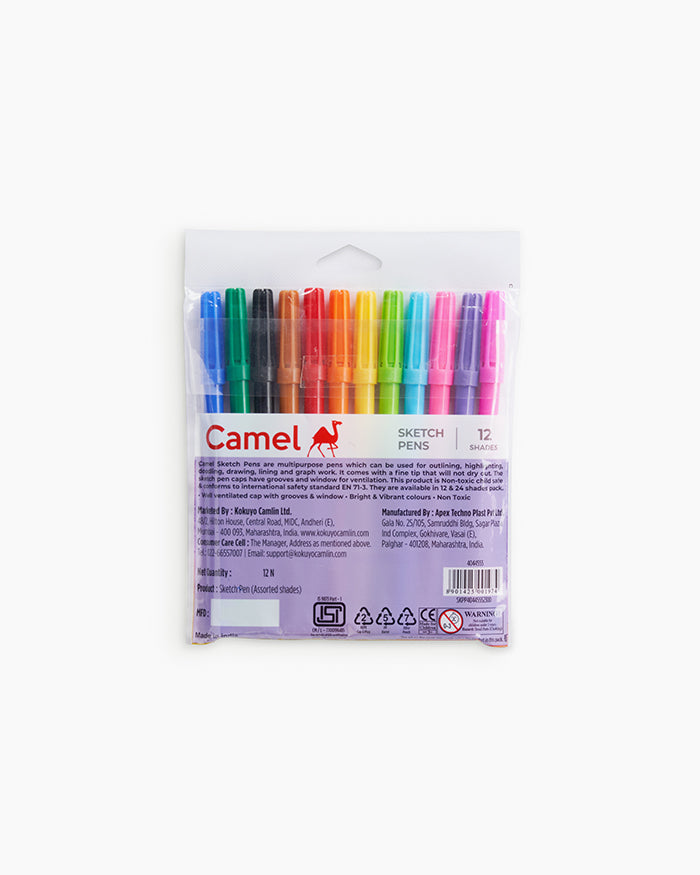 Sketch Pen 12 Camel