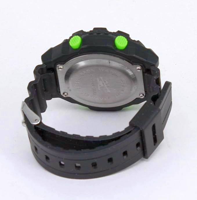 Digital Polit Wrist Watch Box Black