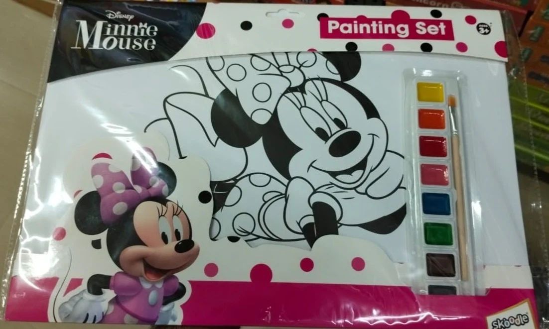 Skoodle Painting Set Assorted Design Multi color