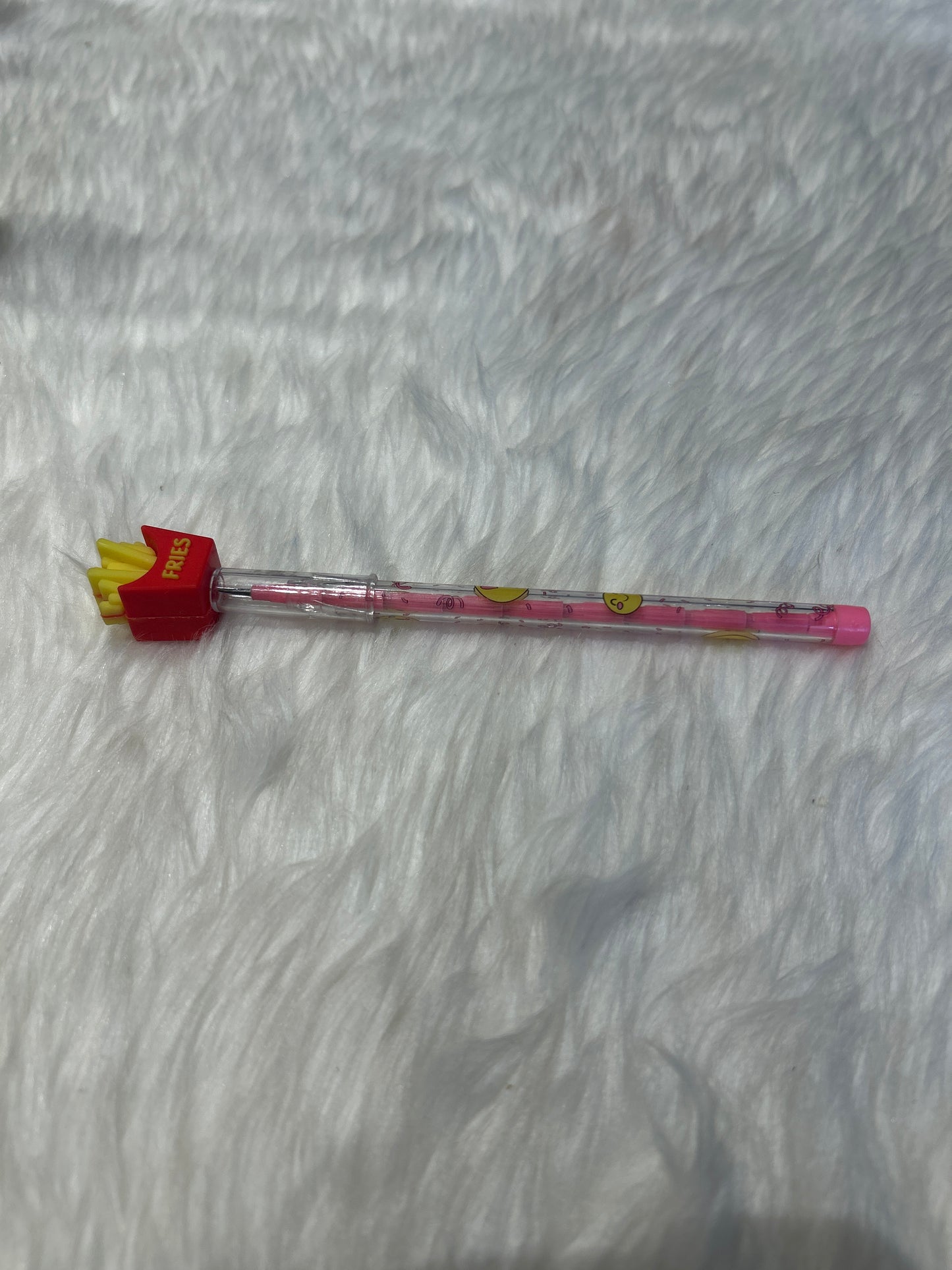 Cute French Fries Push Pencil