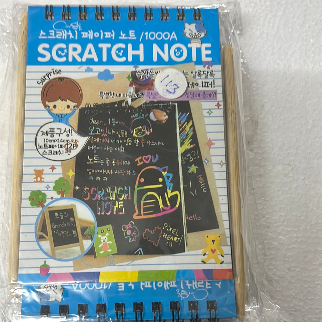 Scratch Book 1000A