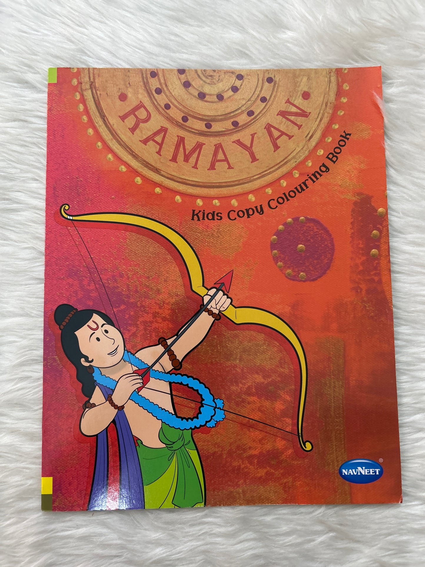 Navneet Kids Copy Colouring Book- Ramayan