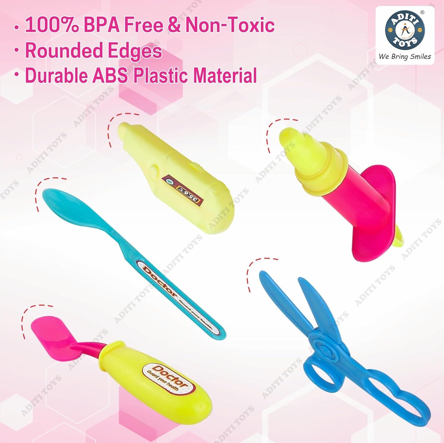 Aditi toys Little Doctor Tools 3+