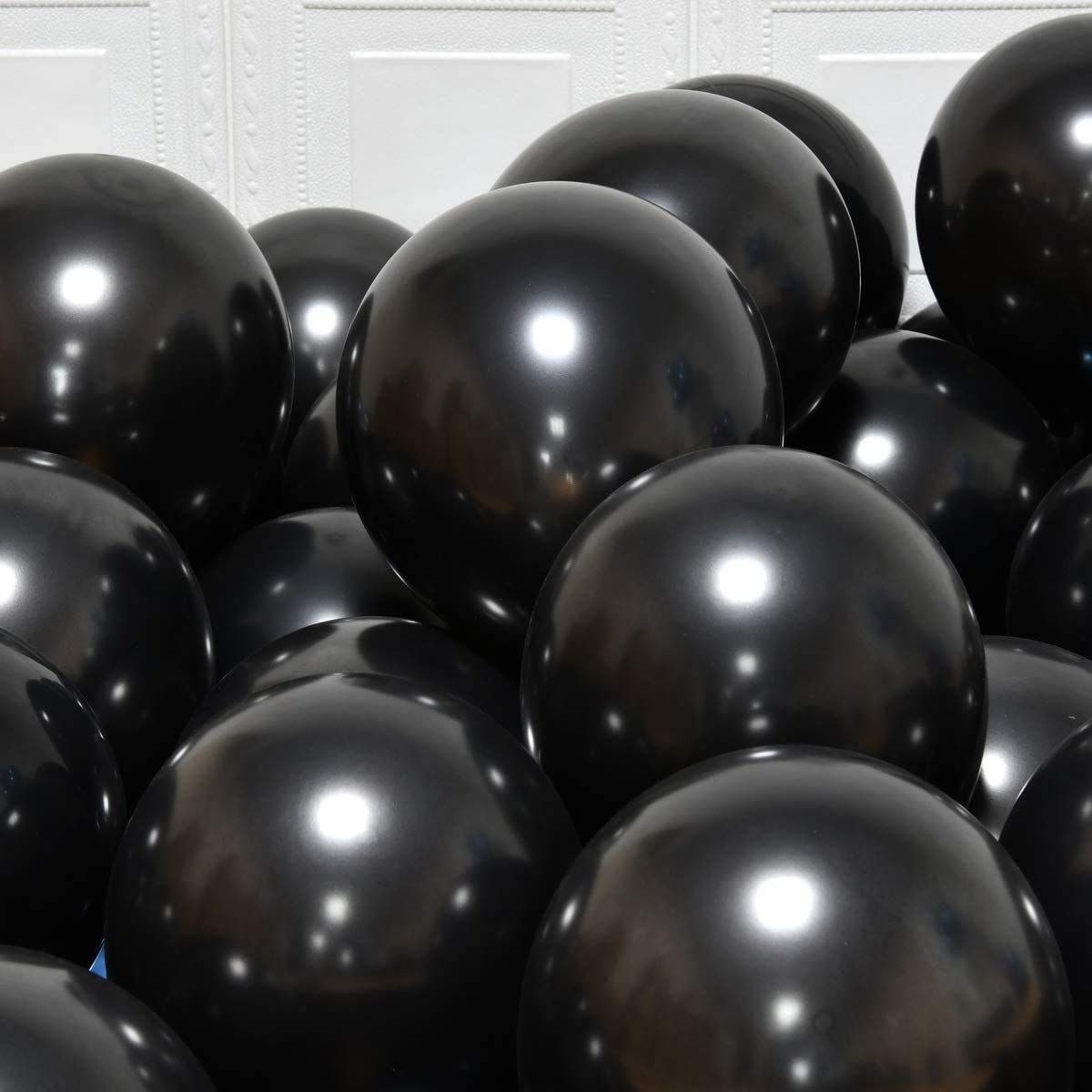 Balloon Metallic Black