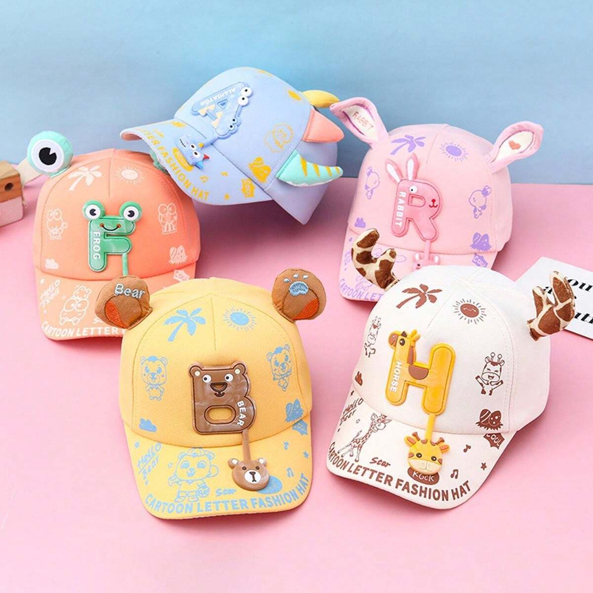 Animal Theme Kids Fancy Caps