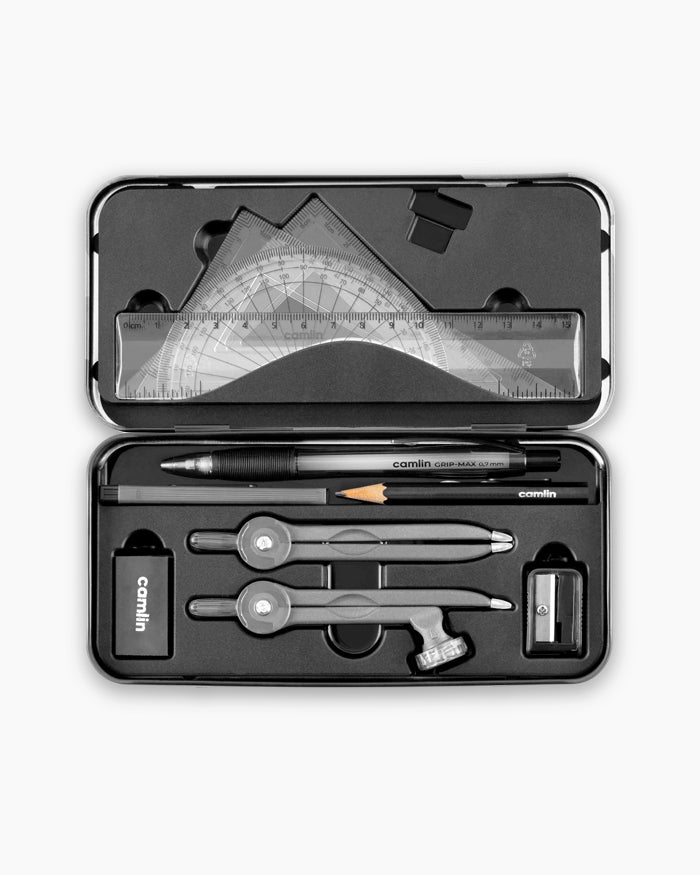 Camlin Scholar + Mathematical Instrumental Box