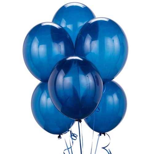 Balloon Metallic Darkest Blue