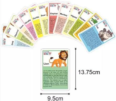 Clever Kids Flash Card Animal 2+ - Gift Hub Mart