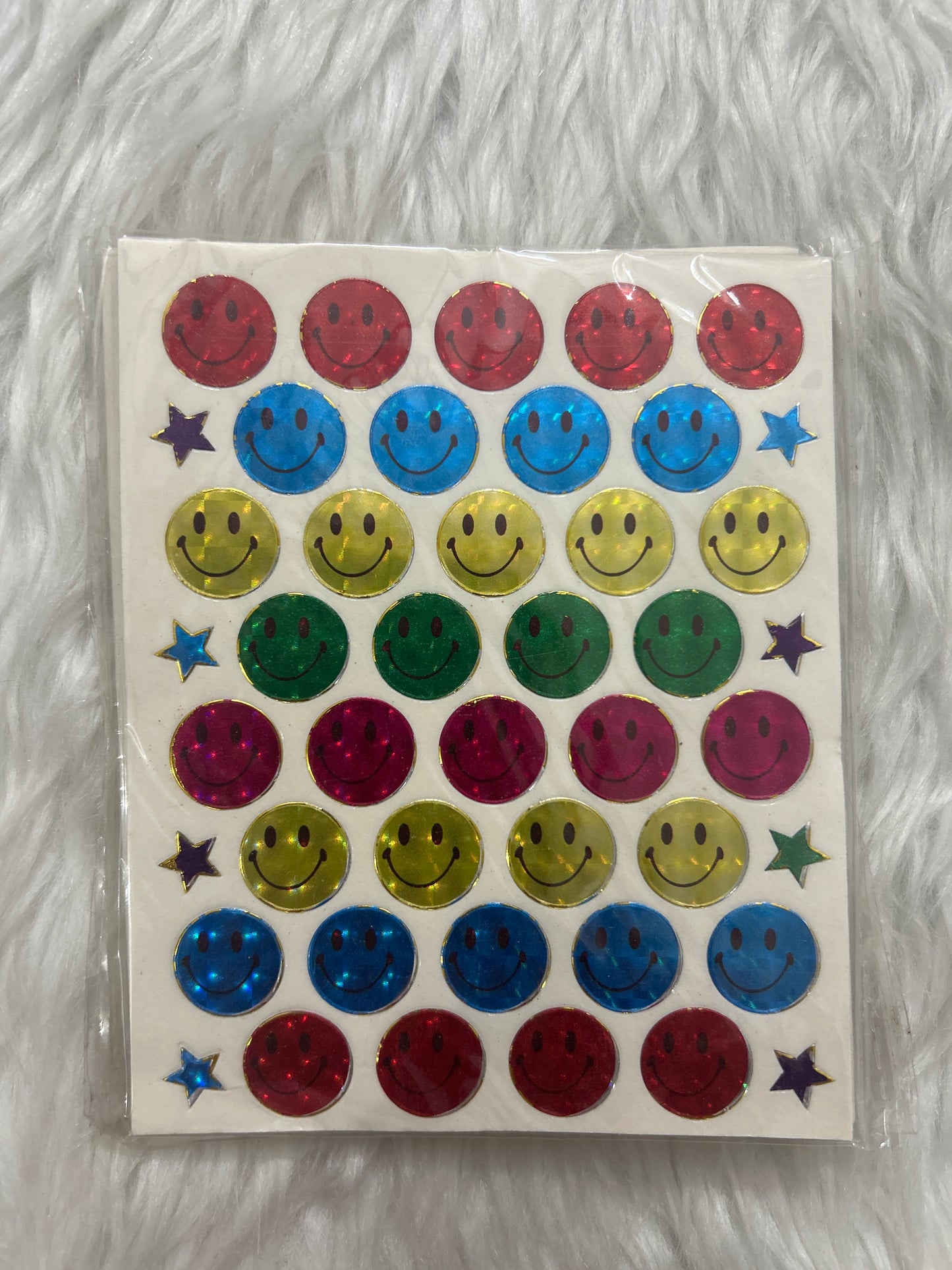 Smiley Sticker Sheet