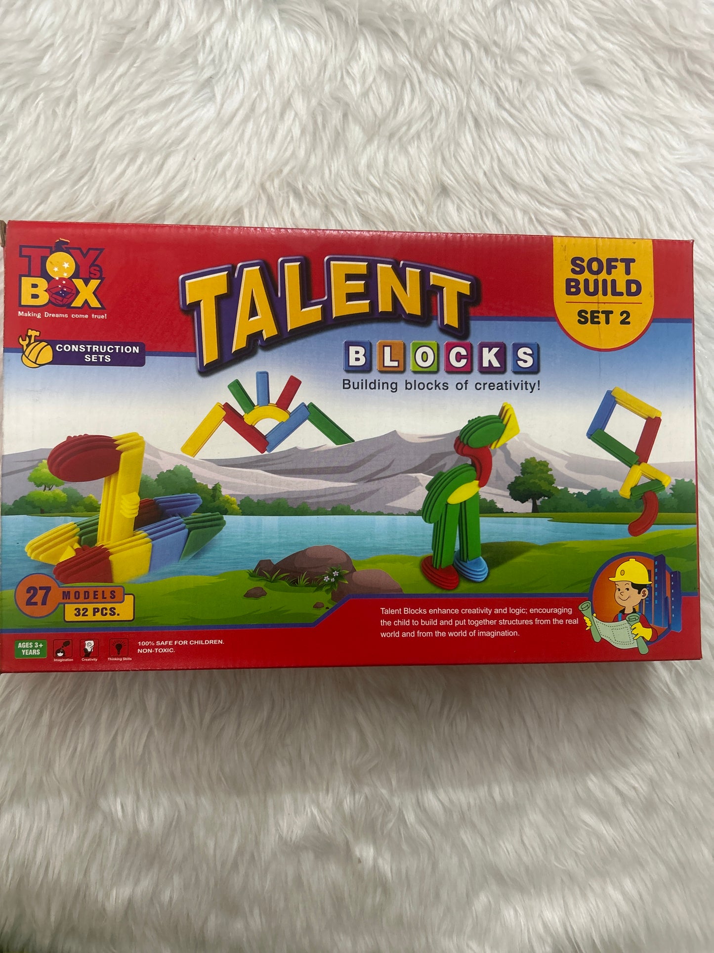 Talent Blocks 27 Models ToyBoy 3+