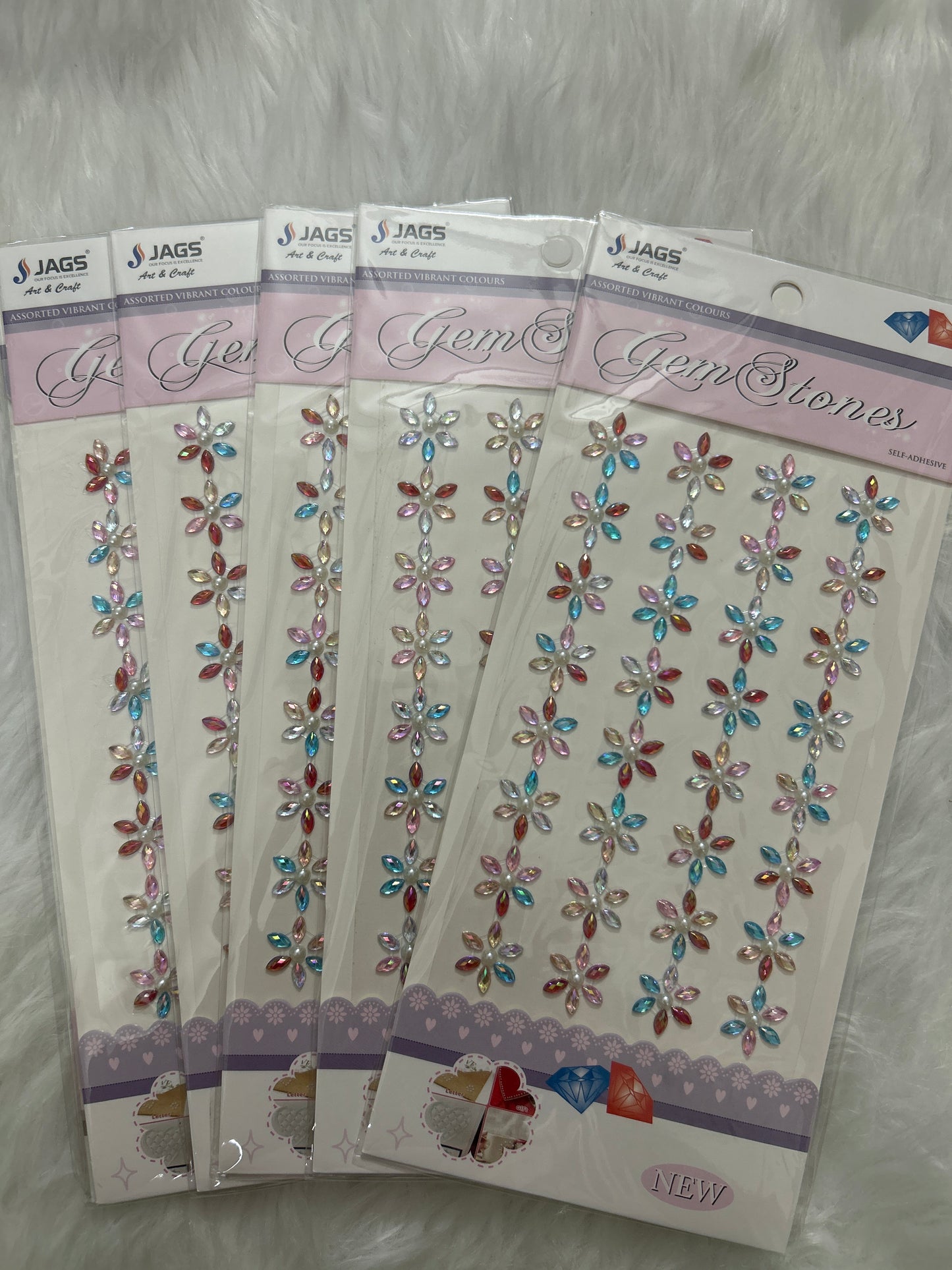 Fancy Sticker Gem Stone JW-DD
