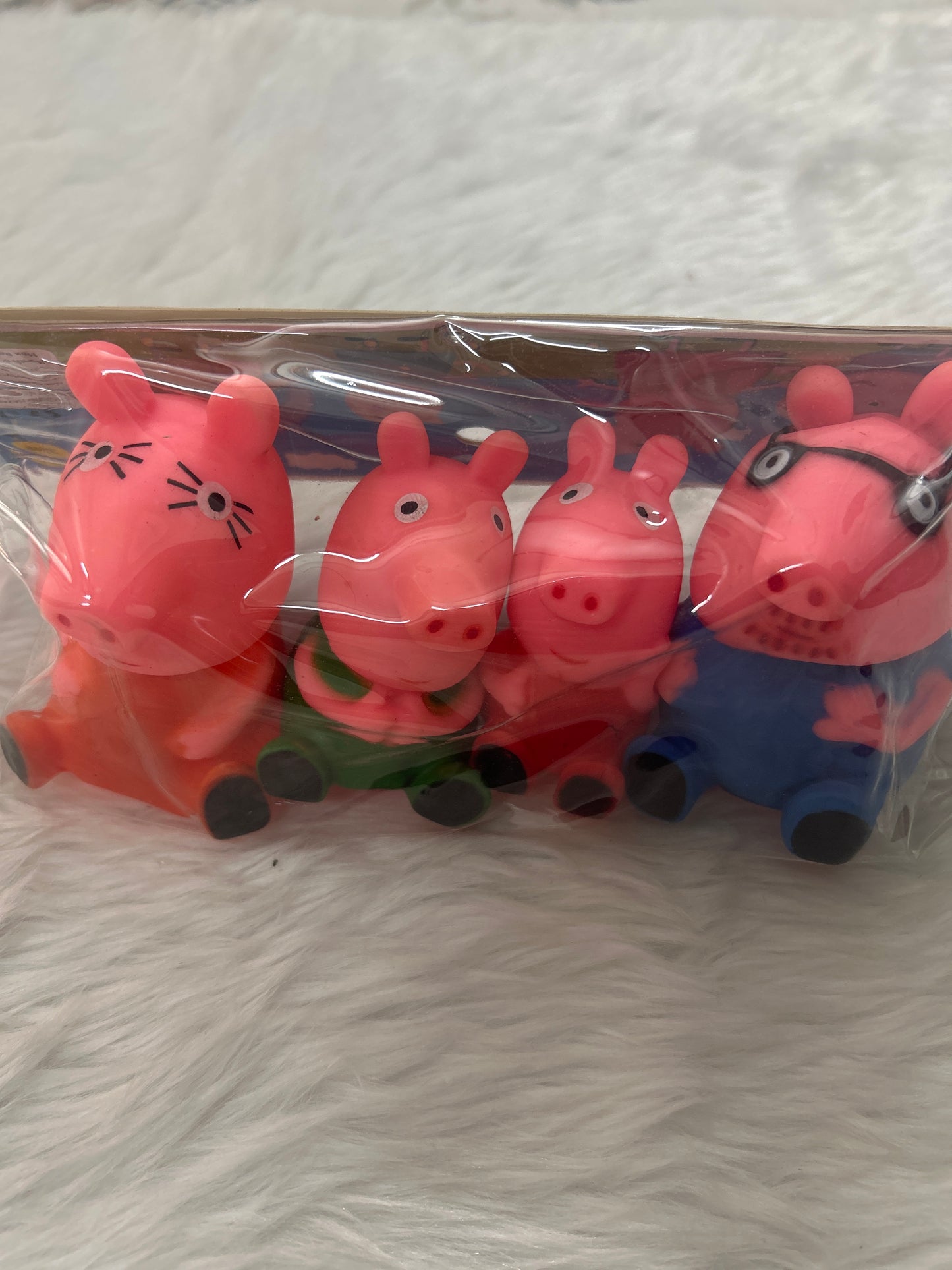 Peppa Pig Chu Chu Toy 4pc Set