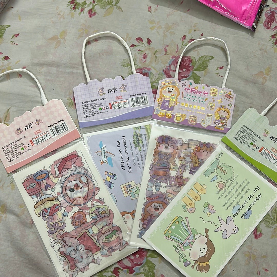 Sticker Bag Pack of 4