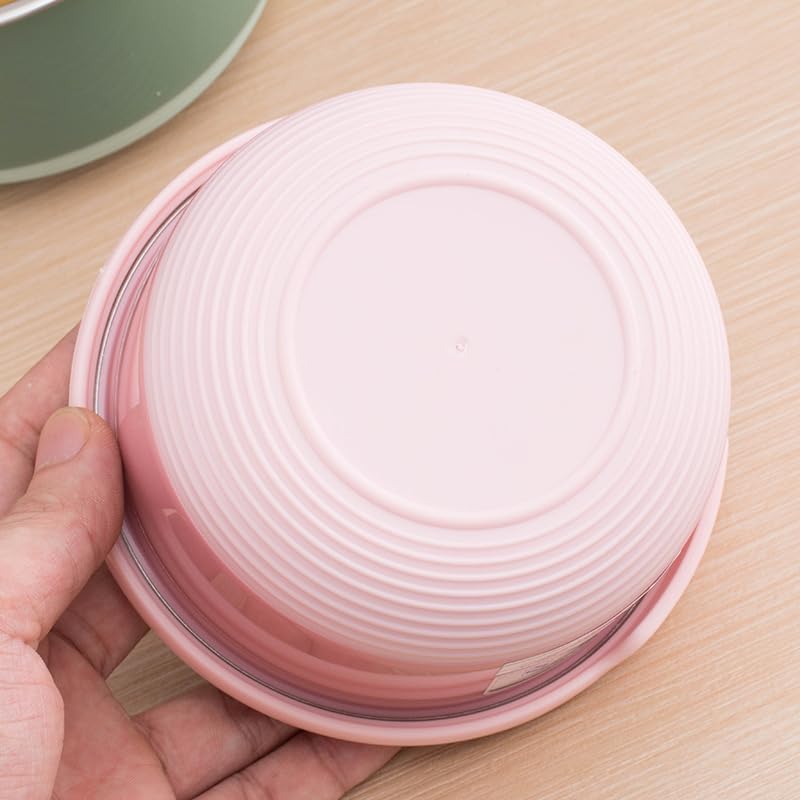 Insulated Food Storage Round Containers for Refrigerators (Set of 4)