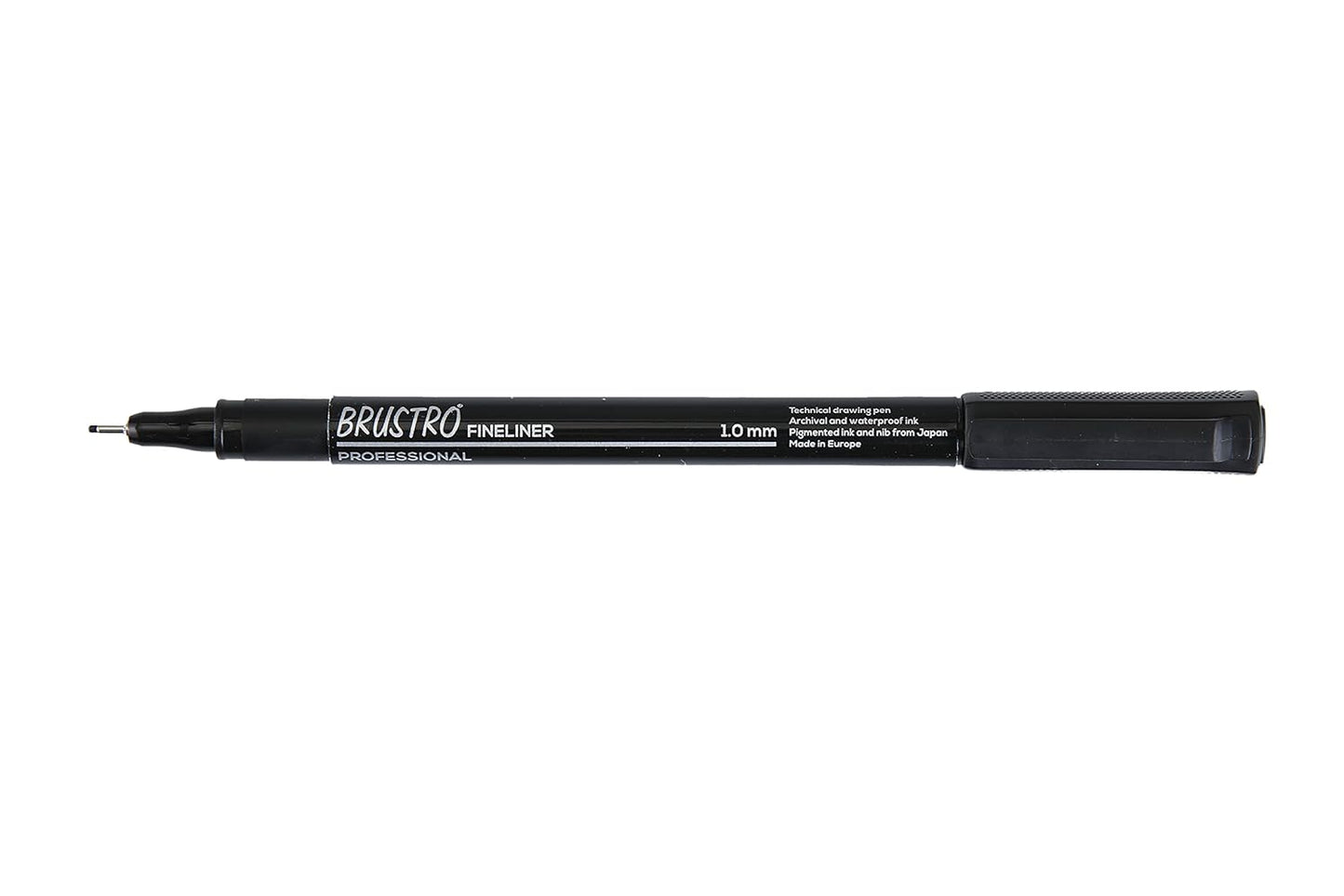 Fineliner Pen Black Assorted 10 set Brustro