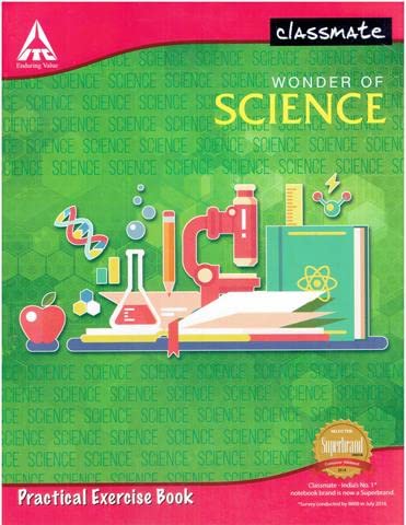 Classmate Science Practical Lab Book- 100 Pgs, 26.5 x 21.5 cms