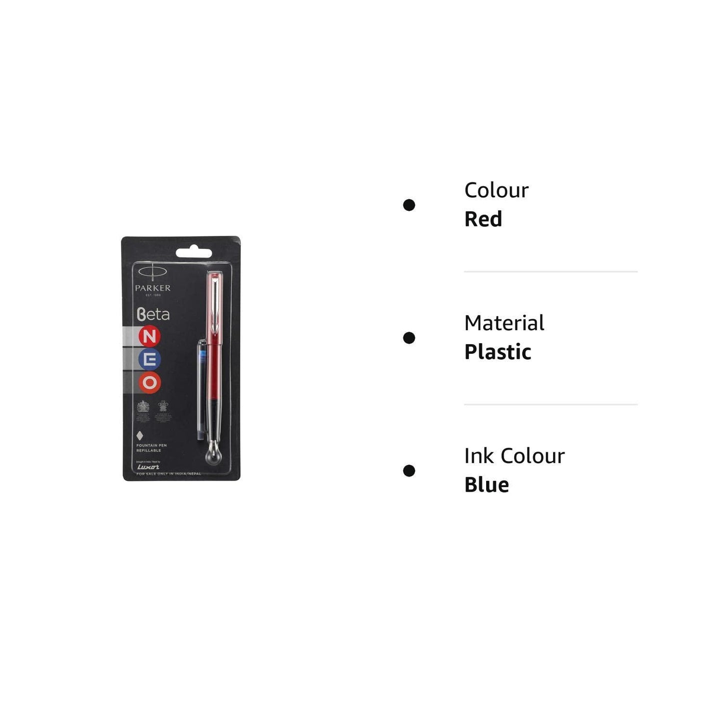 Parker Beta Neo CT Fountain Pen - Gift Hub Mart