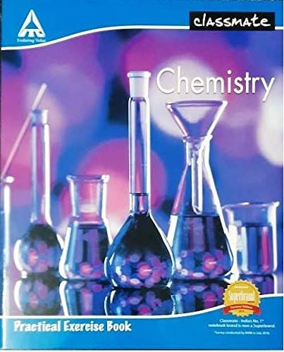 Classmate Science Practical Lab Book- 100 Pgs, 26.5 x 21.5 cms