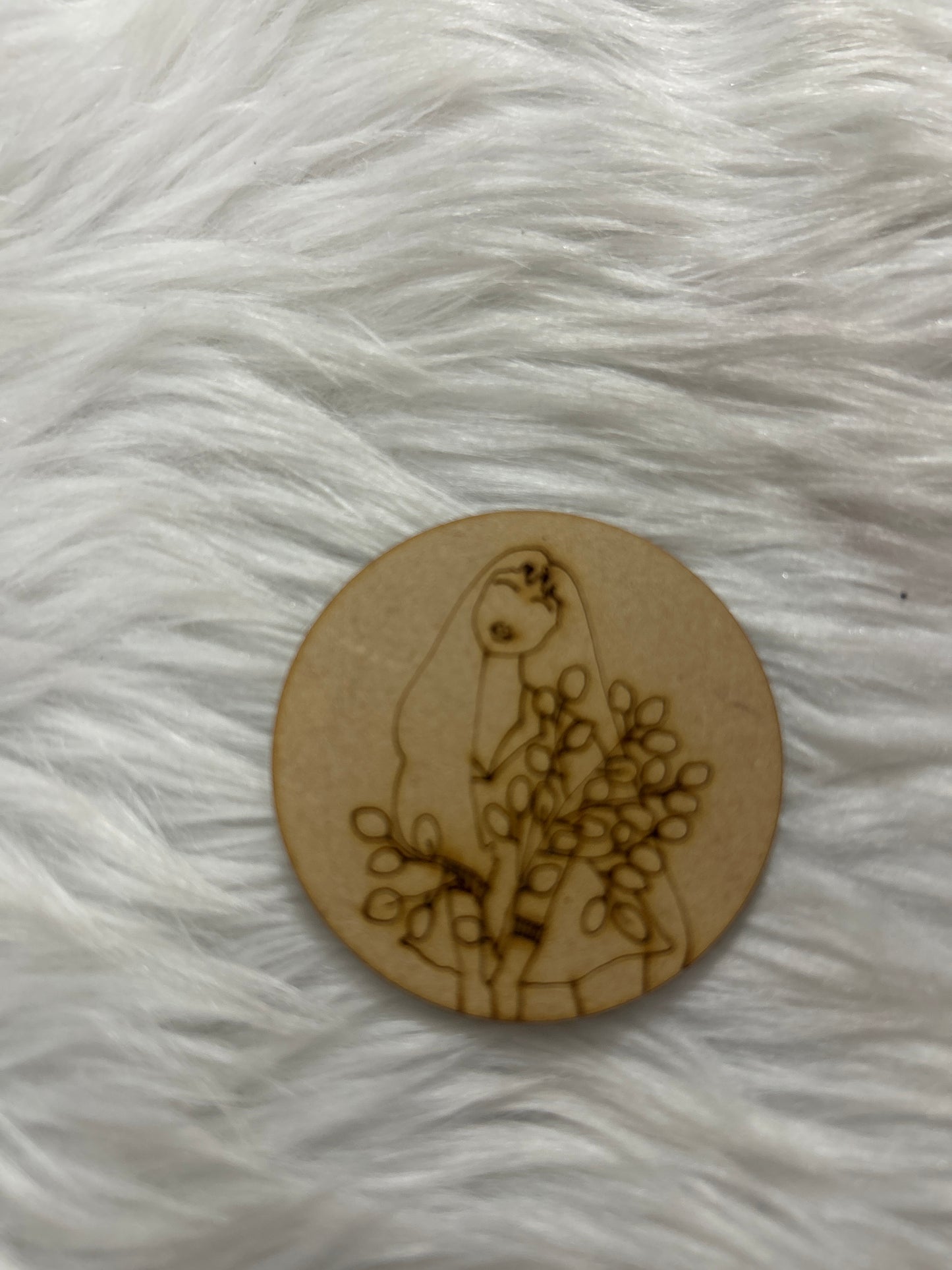 Premarked Mini MDF Painting - Bride