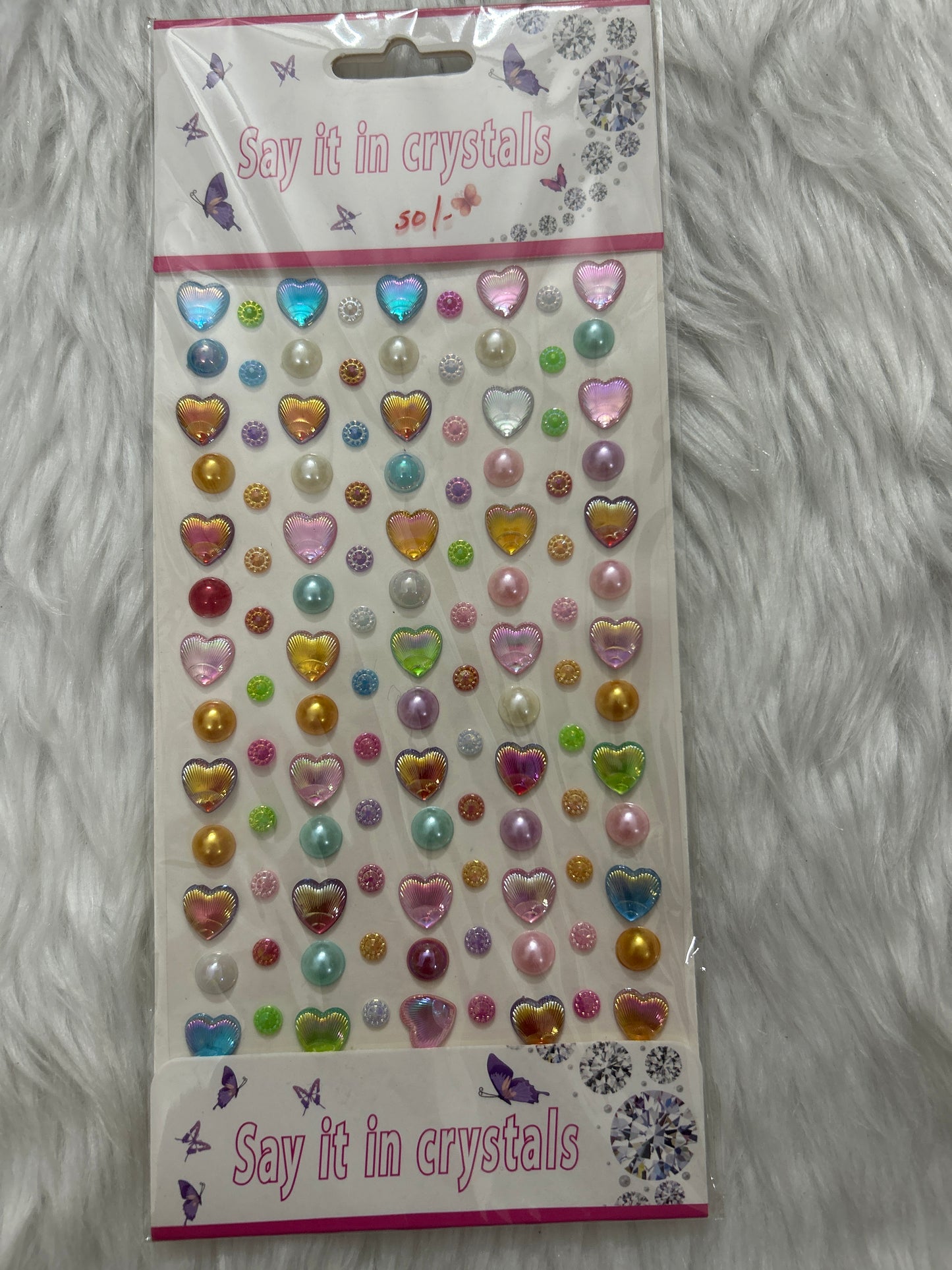 Crystal Sticker Heart