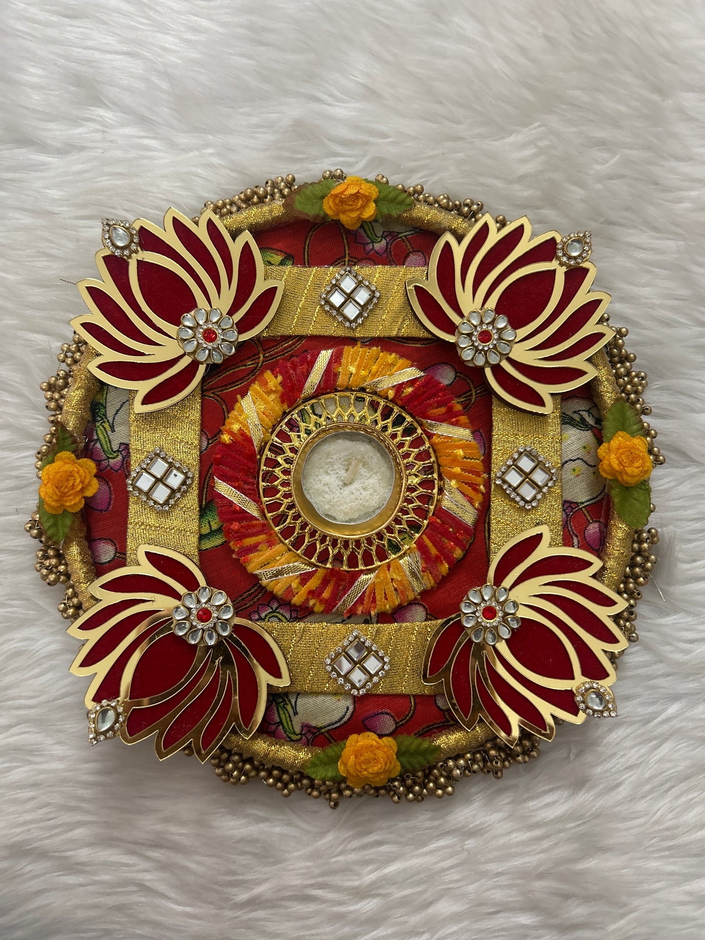 Rangoli Tea Light Set Of 3