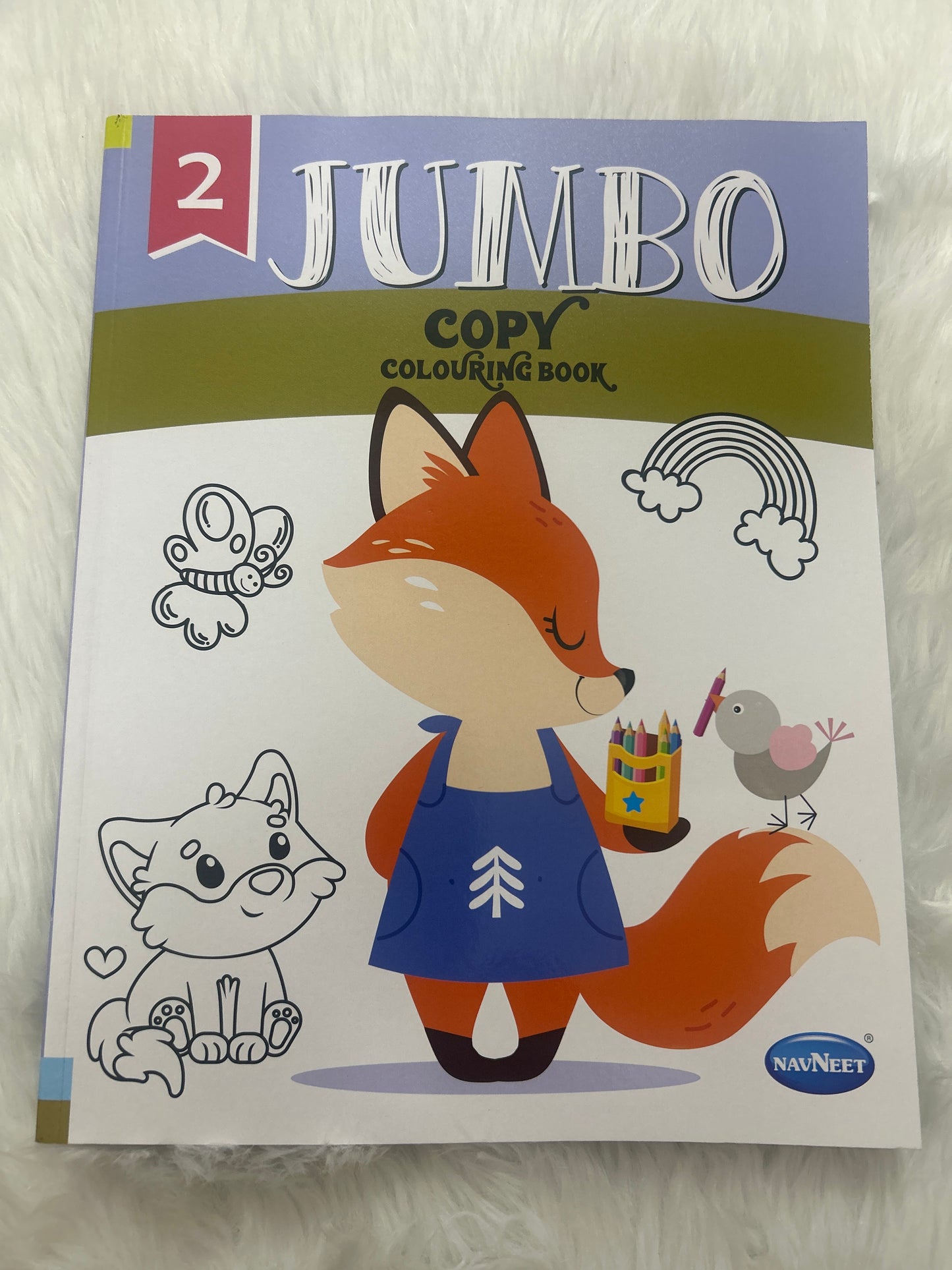 Navneet Jumbo Copy Colouring Book 2