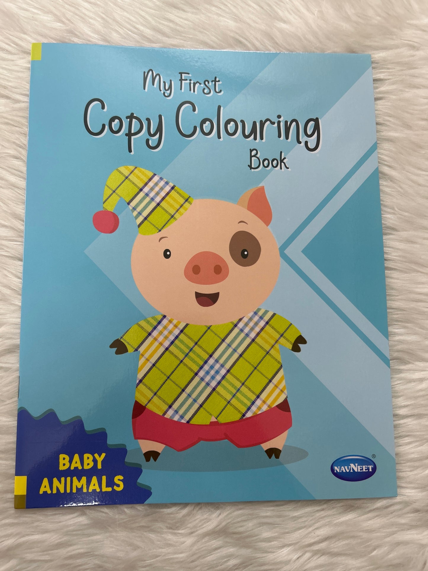 Navneet My First Copy Colouring Book- Baby Animals